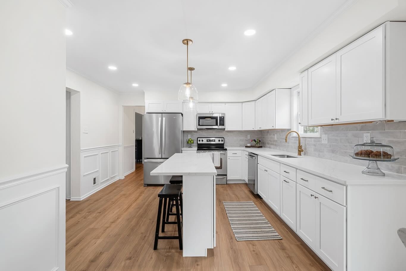 Kitchen Transformation — Main Kitchen after